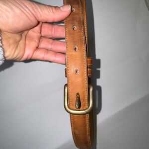 1990s vintage Coach leather belt,